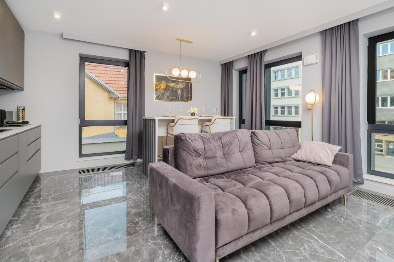 Luxurious Apartment With Two Bedrooms And Parking In Gdynia By Noclegi Renters المظهر الخارجي الصورة